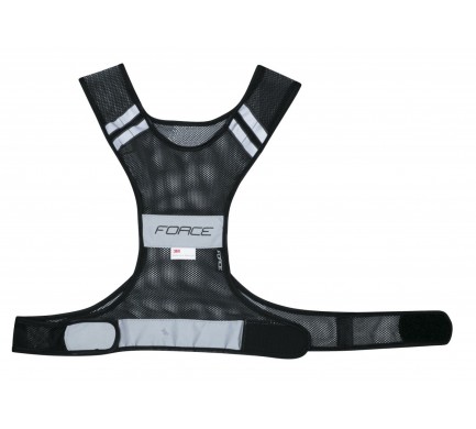 Vesta reflex FORCE SAFE do pasu na suchý zip,černá