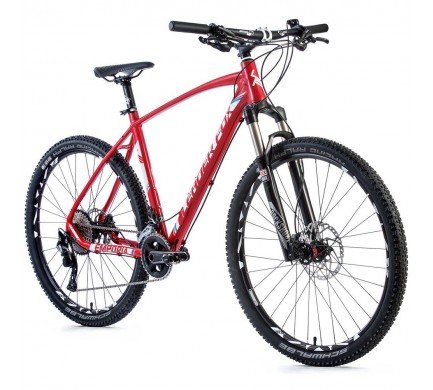 Horské kolo Leader Fox EMPORIA 27,5",2018-2 16" ČERVENÁ