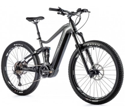 Horské elektrokolo Leader Fox AYRA, PÁNSKÉ, 29", PANASONIC, 2023-1, 19,5", stříbrná