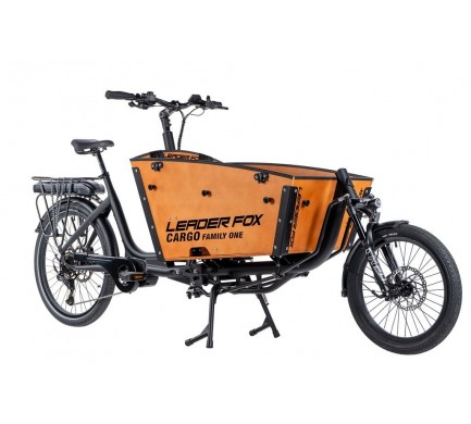 Cargo e-bike Leader Fox FAMILY ONE, 2023-1, černá