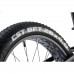 FAT E-BIKE Leader Fox BRAGA 26", 2021-1 20" ČERNÁ MAT/ZELENÁ