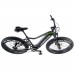 FAT E-BIKE Leader Fox BRAGA 26", 2021-1 20" ČERNÁ MAT/ZELENÁ