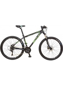 MTB kolo 29" SCUD Mikro 21" Microshift 3x8 disc, black-green