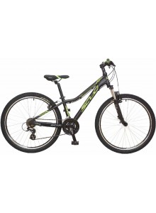 Dětské MTB kolo 26" SCUD Alba 13" SH Altus 3x7 V-Brake black-green