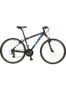 Crossové kolo 28" SCUD Tilia 21" Altus 3x7 V-Brake black-blue