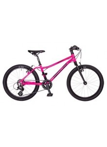 MTB 20" SCUD Kid altus 1x7 V-brake růžové 11"