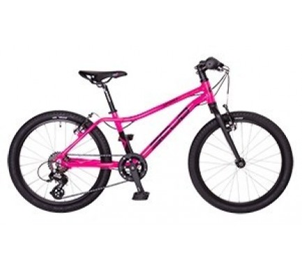 MTB 20" SCUD Kid altus 1x7 V-brake růžové 11"