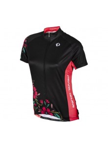Dres Pearl Izumi W`S Elite Escape LTD Jersey black/red flower S