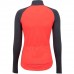 Dres Pearl Izumi W`S Attack Thermal Jersey fluo red/grey L