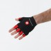 Rukavice P.I. Gel Suisse black/red L