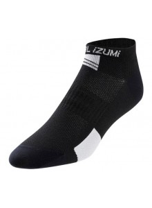 Ponožky Pearl Izumi W`S Elite Low black/white - S 2,5 - 4 UK
