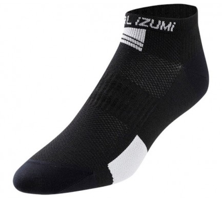 Ponožky Pearl Izumi W`S Elite Low black/white - S 2,5 - 4 UK