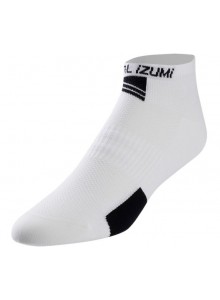 Ponožky Pearl Izumi W`S Elite Low white/black - S 2,5 - 4 UK