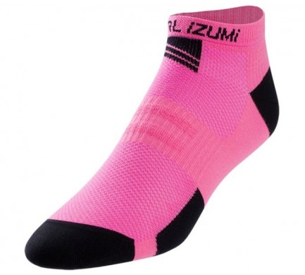 Ponožky Pearl Izumi W`S Elite Low fluo pink - S 2,5 - 4 UK