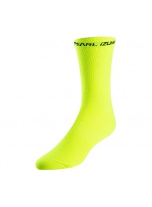 Ponožky Pearl Izumi Elite Tall sock fluo yellow M (38,5-41)