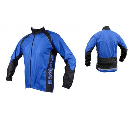 Bunda FORCE ISOWIND+ROUBAIX modrá XL