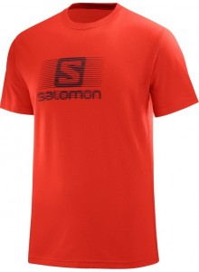 Triko SAL.Blend logo SS M fiery red