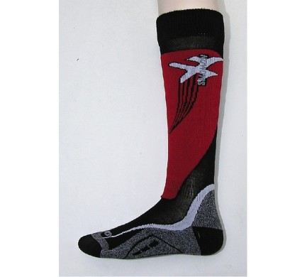 Ponožky SAL.X Wing black/red