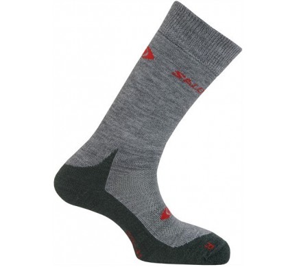 Ponožky SAL.Classic trek 2 grey/anthracite/red