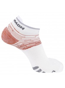 Ponožky Salomon Predict low orange/white M 22/23