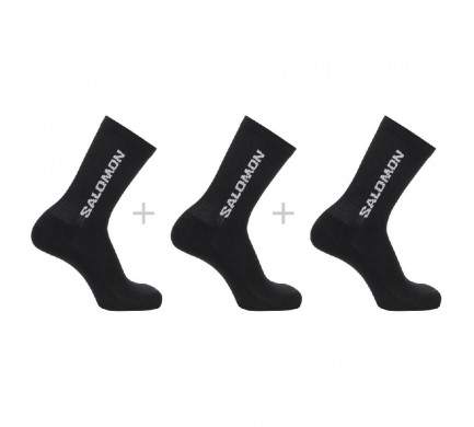 Ponožky Salomon Everyday crew 3 pack black L