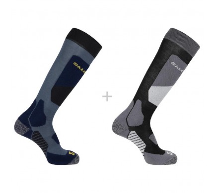 Ponožky SAL.S/Access 2pack black/blue S/4-5