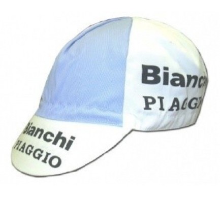 Čepice cyklistická Profi Retro Bianchi