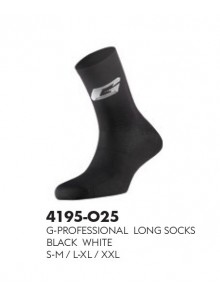 Ponožky GAERNE Professional Long black-white L-XL