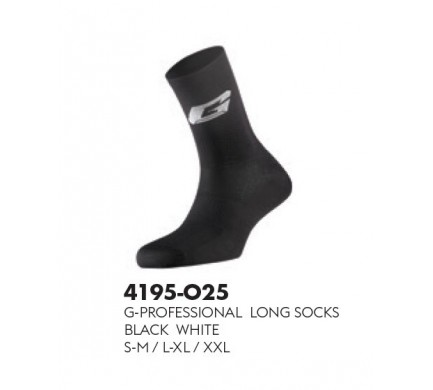 Ponožky GAERNE Professional Long black-white L-XL