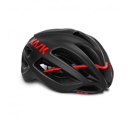 Přilba KASK Protone black matt-red M/52-58 cm