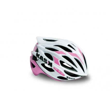 Přilba KASK Mojito white/pink vel. L 59-62 cm