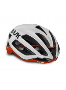 Přilba KASK Protone white-red L/59-62cm