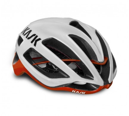 Přilba KASK Protone white-red L/59-62cm