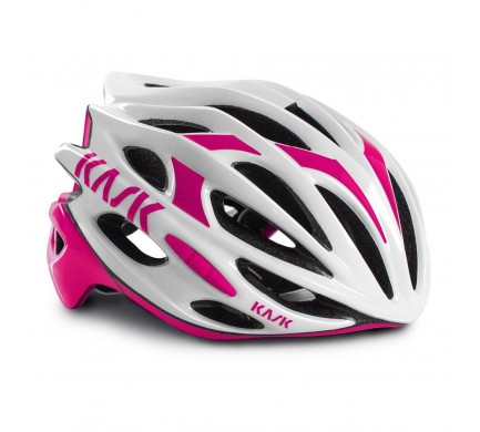 Přilba KASK Mojito 16 white/pink vel.M 48-58cm