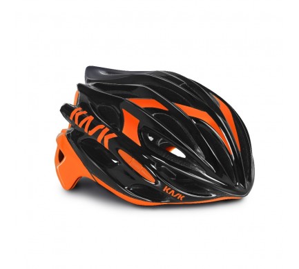 Přilba KASK Mojito 16 black/orange fluo M/52-58 cm