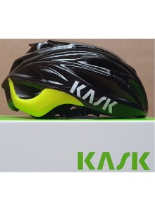 Přilba KASK Rapido black/yellow fluo M/52-58 cm