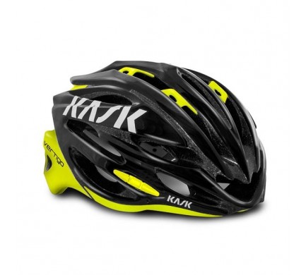 Přilba KASK Vertigo 2.0 black-yell.fluo vel.M 48-58