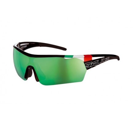 Brýle SALICE 006ITA black/multireflex green