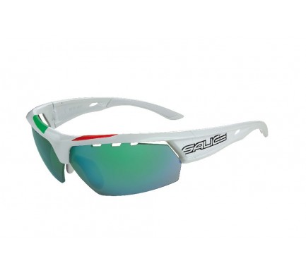 Brýle SALICE 005ITA white/RW green/transparent