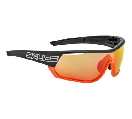 Brýle SALICE 016CRX black-orange/RWred/clear+CRXsm