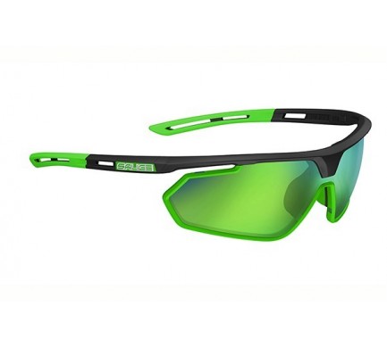 Brýle SALICE 018RW black-green/RW green/clear + orange