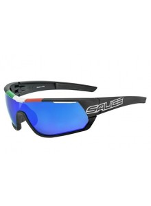 Brýle SALICE 016ITARWX black/RWblue/clear+RWX