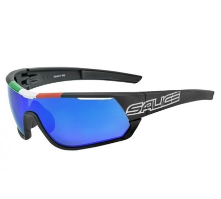 Brýle SALICE 016ITARWX black/RWblue/clear+RWX