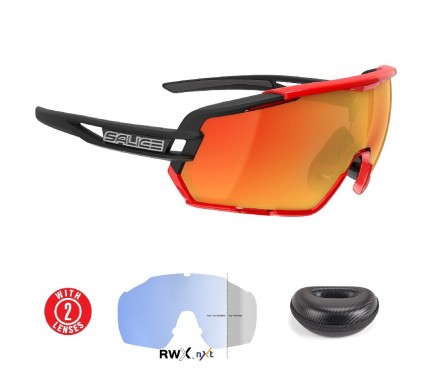 Brýle SALICE 020RWX black/RW red+RWX
