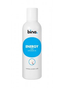 BINA Energy startovní masážní olej  200 ml