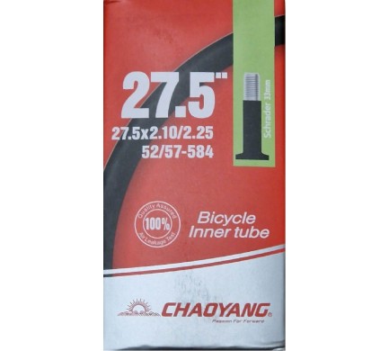 Duše CHAOYANG 27,5x2,1/2,25 AV33 (52/57-584)