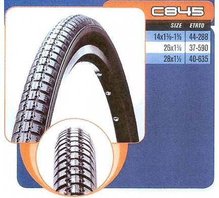 Plášť CST 40-635 C-845 28x1-1/2" černý