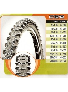 Plášť CST 18x1,95 C-1212 53-355 černý