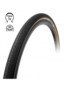 Plášť TUFO Gravel Speedero 40-622 kevlar, TLR černá/béžová