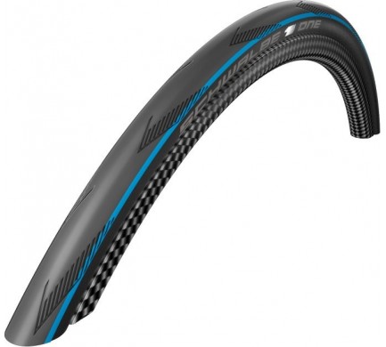 Plášť SCHWALBE 25x622 ONE, black/blue, skládací